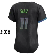 Shane Baz Women's Tampa Bay Rays Charcoal Limited 2024 City Connect Jersey