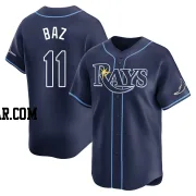 Shane Baz Youth Tampa Bay Rays Navy Limited Away Jersey