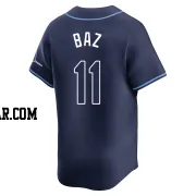 Shane Baz Youth Tampa Bay Rays Navy Limited Away Jersey