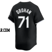 Shane Drohan Men's Chicago White Sox Black Limited Alternate Jersey