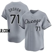 Shane Drohan Men's Chicago White Sox Gray Limited Road Jersey