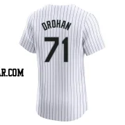 Shane Drohan Men's Chicago White Sox White Elite Home Jersey