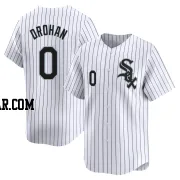 Shane Drohan Men's Chicago White Sox White Limited Home Jersey