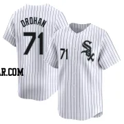 Shane Drohan Men's Chicago White Sox White Limited Home Jersey