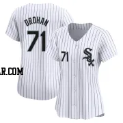 Shane Drohan Women's Chicago White Sox White Limited Home Jersey