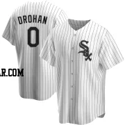 Shane Drohan Youth Chicago White Sox White Replica Home Jersey