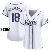 Shane McClanahan Women's Tampa Bay Rays White Limited Home Jersey