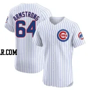 Shawn Armstrong Men's Chicago Cubs White Elite Home Jersey