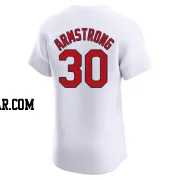 Shawn Armstrong Men's St. Louis Cardinals White Elite Home Jersey