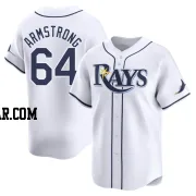 Shawn Armstrong Men's Tampa Bay Rays White Limited Home Jersey