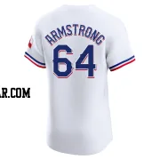 Shawn Armstrong Men's Texas Rangers White Elite Home Jersey