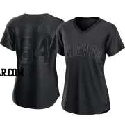 Shawn Armstrong Women's Chicago Cubs Black Authentic Pitch Fashion Jersey