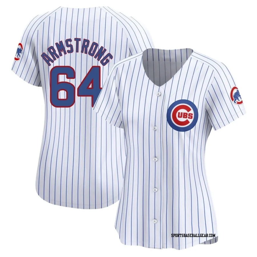 Shawn Armstrong Women's Chicago Cubs White Limited Home Jersey