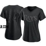 Shawn Armstrong Women's Tampa Bay Rays Black Authentic Pitch Fashion Jersey