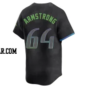 Shawn Armstrong Youth Tampa Bay Rays Charcoal Limited 2024 City Connect Jersey