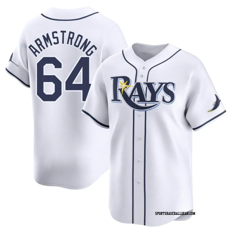 Shawn Armstrong Youth Tampa Bay Rays White Limited Home Jersey