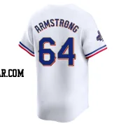 Shawn Armstrong Youth Texas Rangers Gold Limited White 2024 Collection Jersey