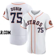 Shawn Dubin Men's Houston Astros White Authentic 2022 World Series Champions Home Jersey