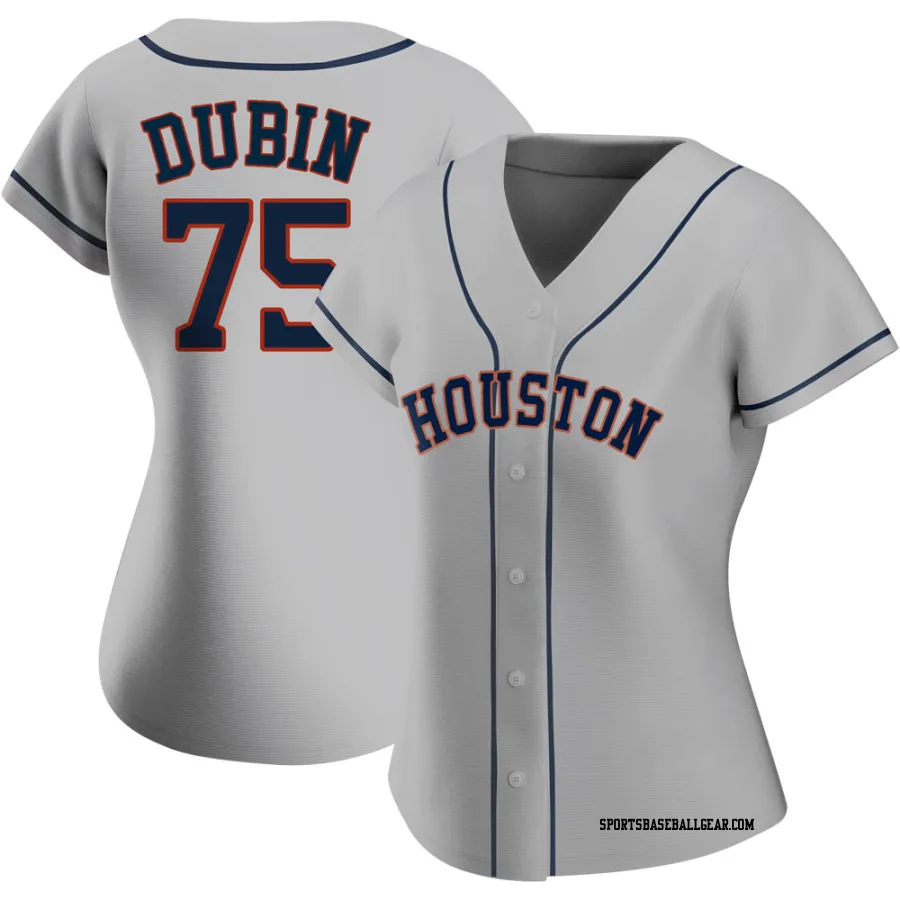 Shawn Dubin Women's Houston Astros Gray Authentic Road 2020 Jersey