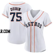 Shawn Dubin Women's Houston Astros White Authentic 2022 World Series Champions Home Jersey