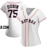 Shawn Dubin Women's Houston Astros White Authentic Home Jersey