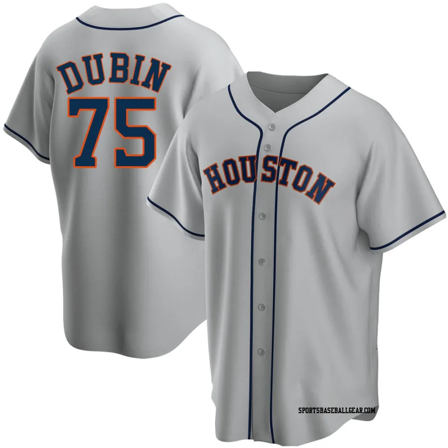 Shawn Dubin Youth Houston Astros Gray Replica Road Jersey