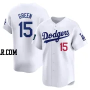 Shawn Green Men's Los Angeles Dodgers White Limited 2024 World Tour Seoul Series Home Jersey