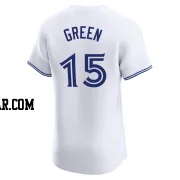 Shawn Green Men's Toronto Blue Jays White Elite Home Jersey