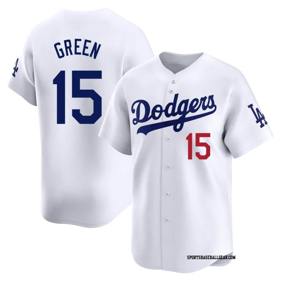 Shawn Green Youth Los Angeles Dodgers White Limited Home Jersey