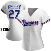 Shawn Kelley Women's Texas Rangers White Authentic Home Jersey