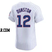 Shawon Dunston Men's Chicago Cubs White Elite Home Jersey