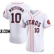 Shay Whitcomb Men's Houston Astros White Elite Home Jersey