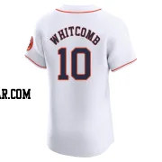 Shay Whitcomb Men's Houston Astros White Elite Home Jersey