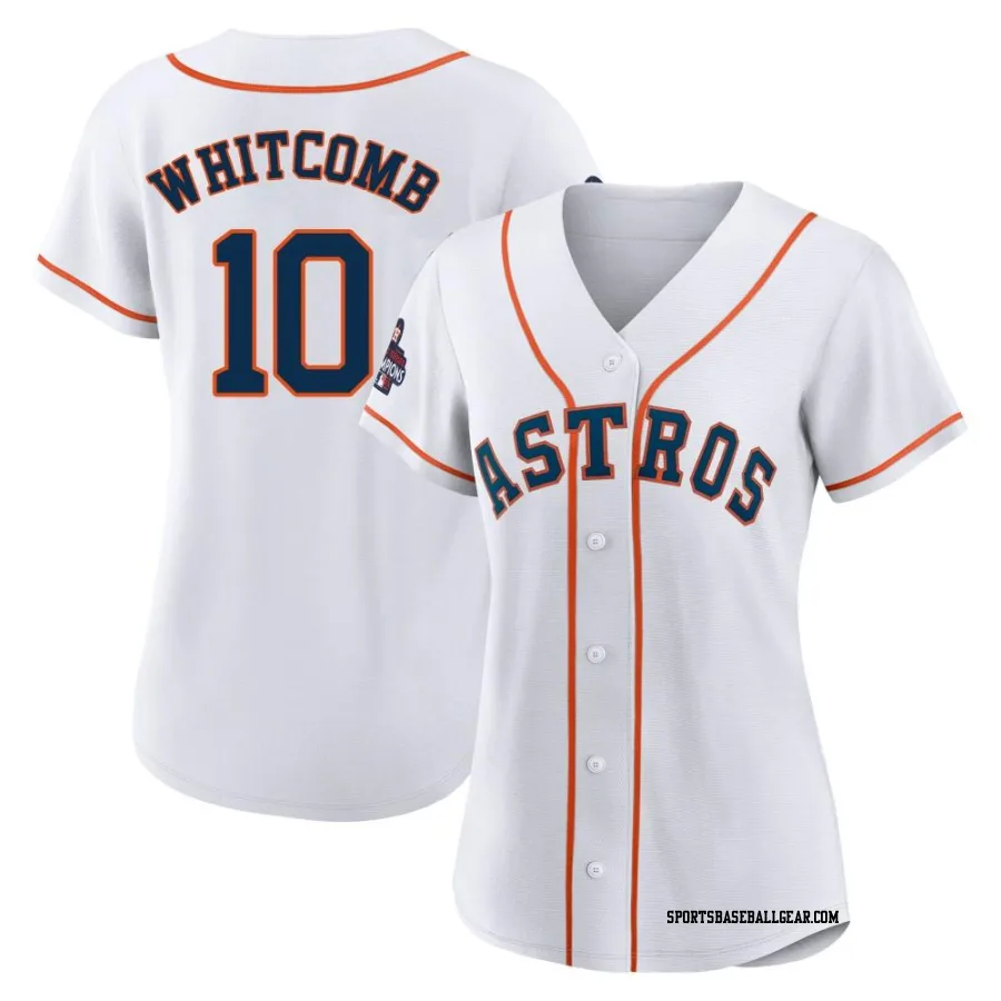 Shay Whitcomb Women's Houston Astros White Authentic 2022 World Series Champions Home Jersey