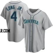 Shed Long Jr. Youth Seattle Mariners Gray Replica Road Jersey