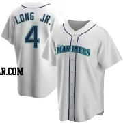 Shed Long Jr. Youth Seattle Mariners White Replica Home Jersey