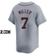 Shelby Miller Men's Detroit Tigers Gray Limited Road Jersey