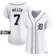 Shelby Miller Women's Detroit Tigers White Limited Home Jersey