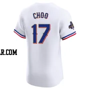 Shin-Soo Choo Men's Texas Rangers Gold Elite White 2024 Collection Jersey