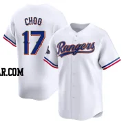 Shin-Soo Choo Men's Texas Rangers Gold Limited White 2024 Collection Jersey