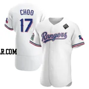 Shin-Soo Choo Men's Texas Rangers White Authentic Home 2023 World Series Jersey