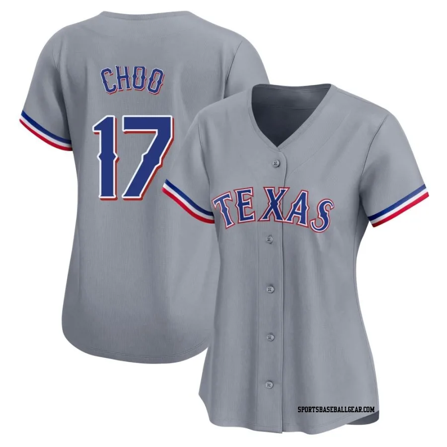 Shin-Soo Choo Women's Texas Rangers Gray Limited Away Jersey