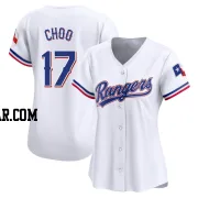 Shin-Soo Choo Women's Texas Rangers White Limited Home Jersey