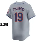 Shintaro Fujinami Men's New York Mets Gray Limited Away Jersey