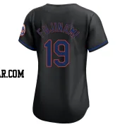 Shintaro Fujinami Women's New York Mets Black Limited Alternate Jersey