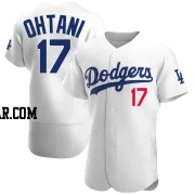 Shohei Ohtani Men's Los Angeles Dodgers White Authentic Home Jersey