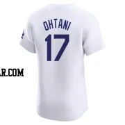 Shohei Ohtani Men's Los Angeles Dodgers White Elite Home Jersey