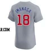 Shota Imanaga Men's Chicago Cubs Gray Elite Road Jersey