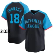 Shota Imanaga Men's Chicago Cubs Navy Limited National League 2024 All-Star Game Jersey