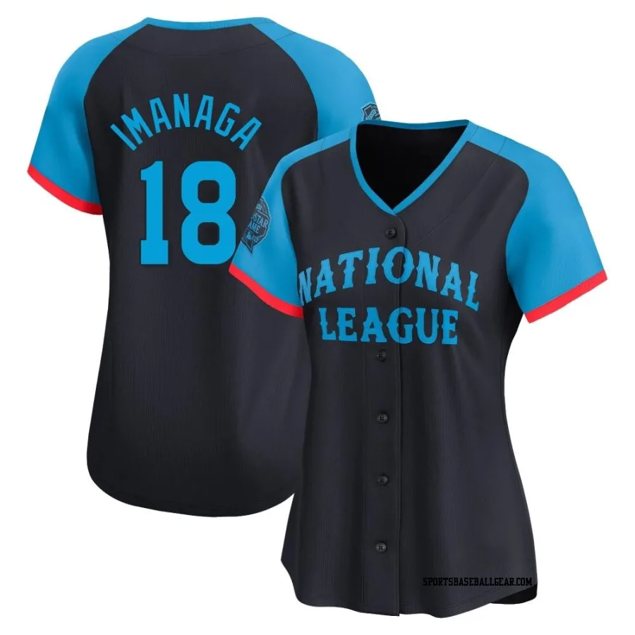 Shota Imanaga Women's Chicago Cubs Navy Limited National League 2024 All-Star Game Jersey